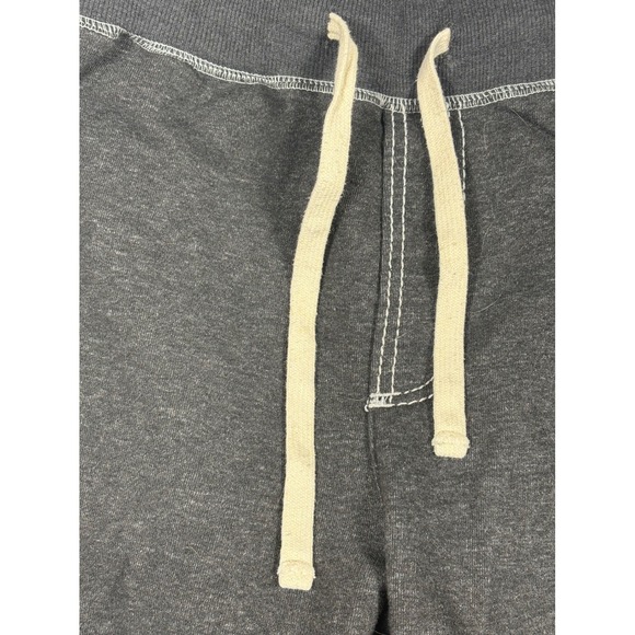 True Religion Mens Charcoal Gray Sweatpants Logo Drawstring Casual Size L - Picture 3 of 12